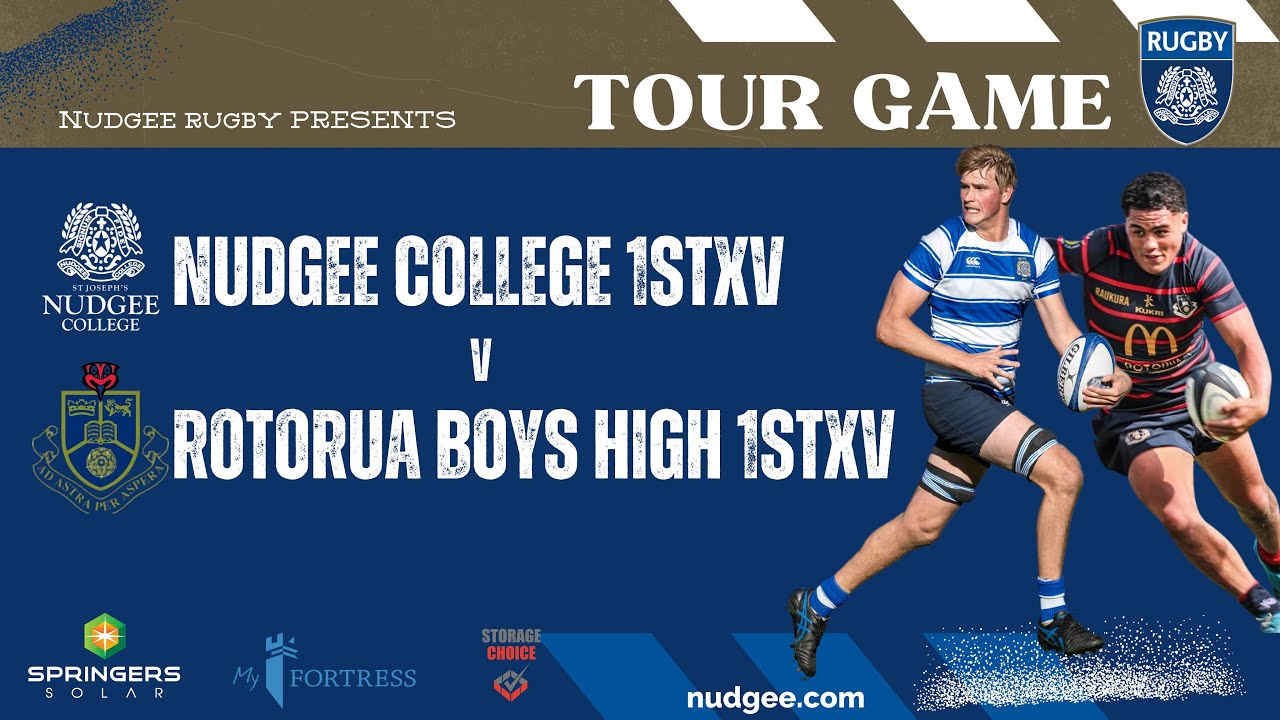 2025 Nudgee College 1st XV v  Rotorua Boys High 1st XV