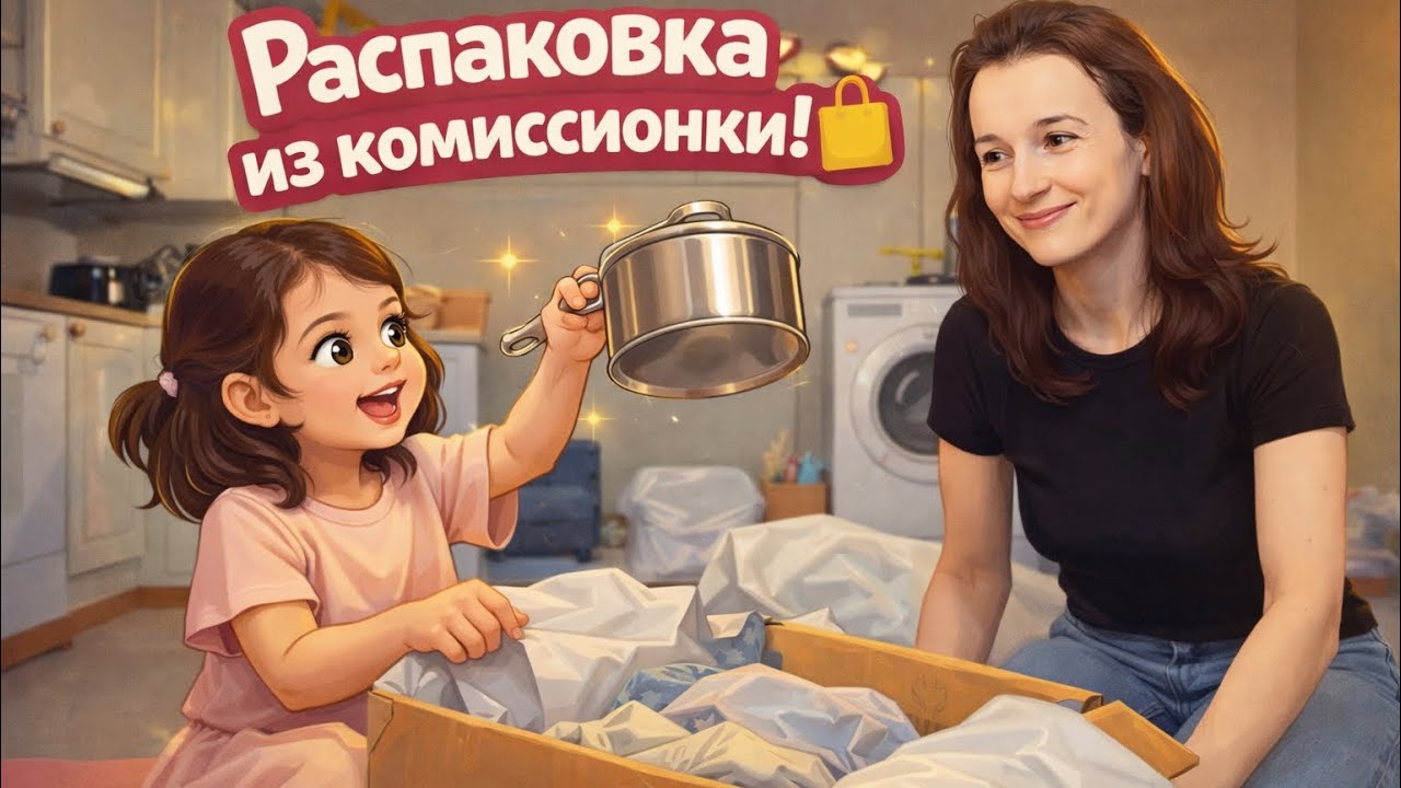 Распаковка из комиссионки Норвегия 