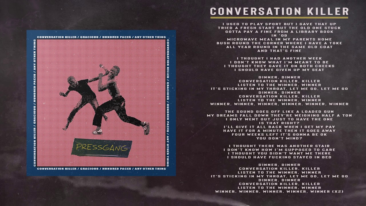 V98 - Conversation Killer (Official Audio)