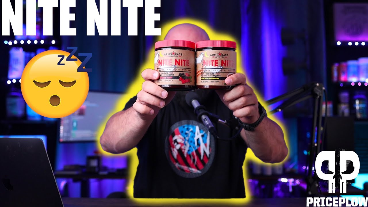 MELATONIN-FREE Sleep Aid! | NITE NITE by Arms Race Nutrition