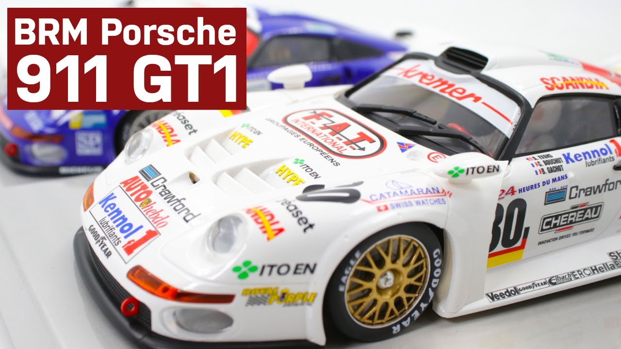 Gab's den nicht schon einmal? BRM Porsche 911 GT1 in 1:24