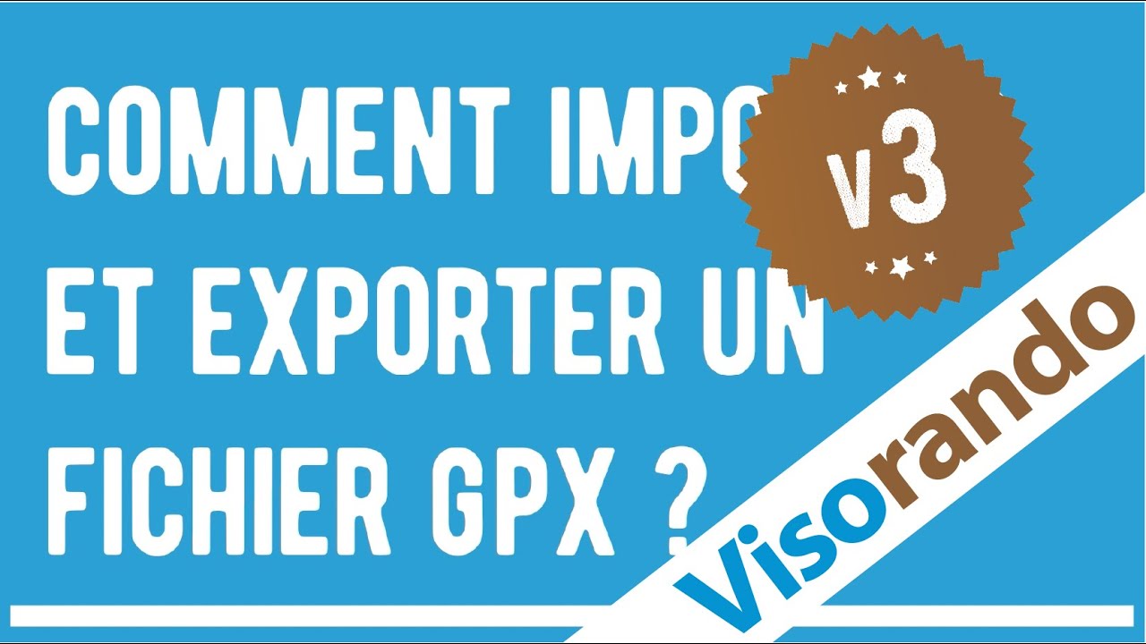 [Android & iOS] Comment importer et exporter un fichier GPX ?