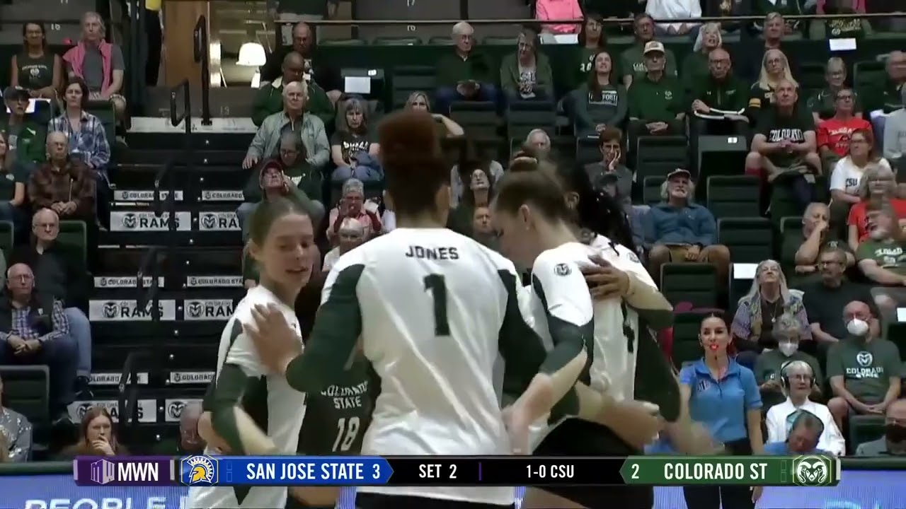 HIGHLIGHTS: San José State at Colorado State Volleyball 10/3/24