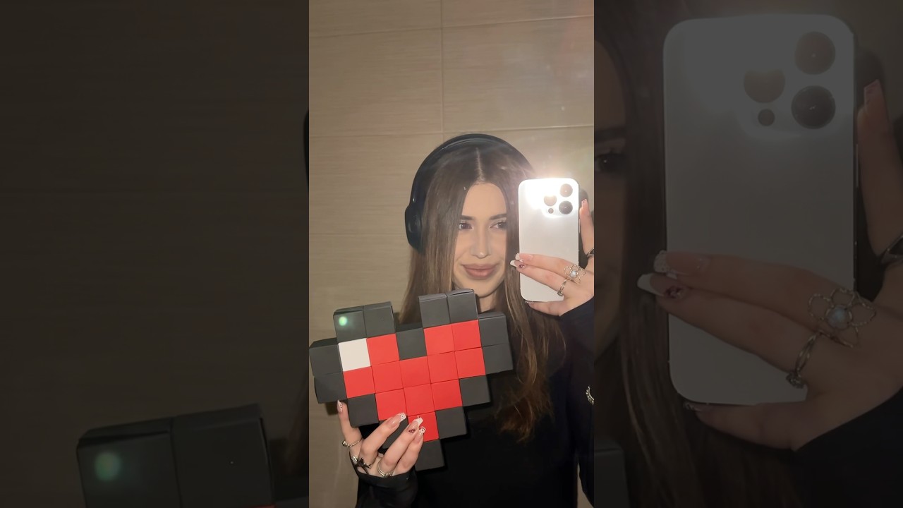 DIY Minecraft HEART Easy NO Glue TUTORIAL