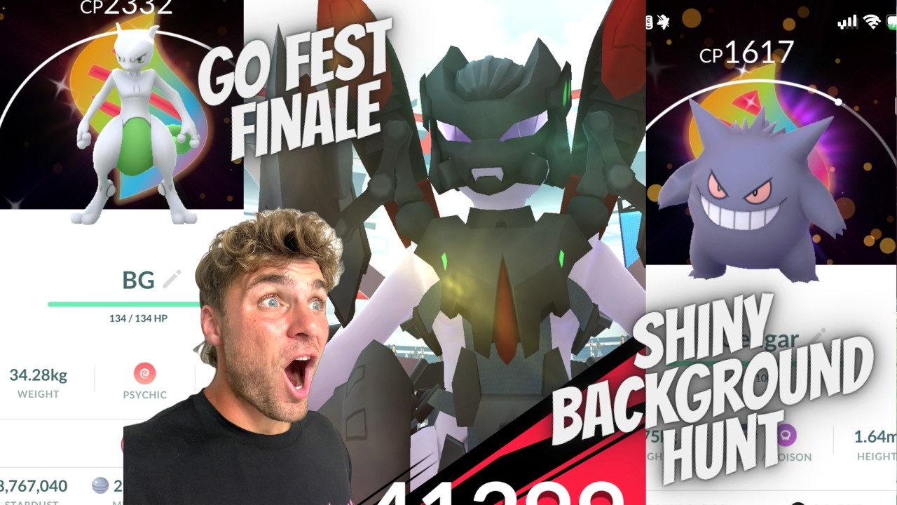 ✨ARMORED MEWTWO AND GO FEST FINALE RAIDS !!! Shiny BACKGROUND Hunt LIVE in Pokemon Go!✨