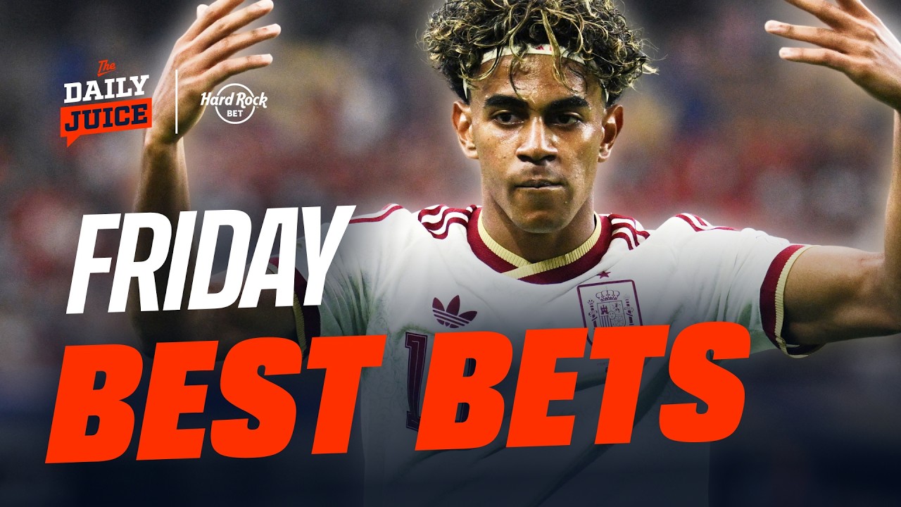 Top 4 Bets for Friday | MLB Picks & Spain vs Belgium Betting Prediction