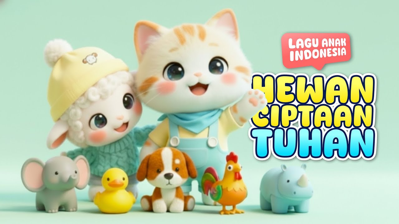 Hewan Ciptaan Tuhan – Lagu Anak Indonesia | Mio si Kucing Lucu