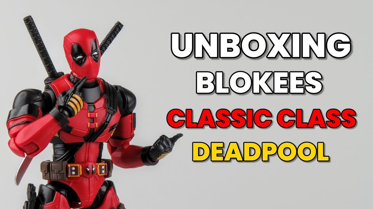 Blokees Deadpool & Wolverine - Deadpool Model Kit Unboxing