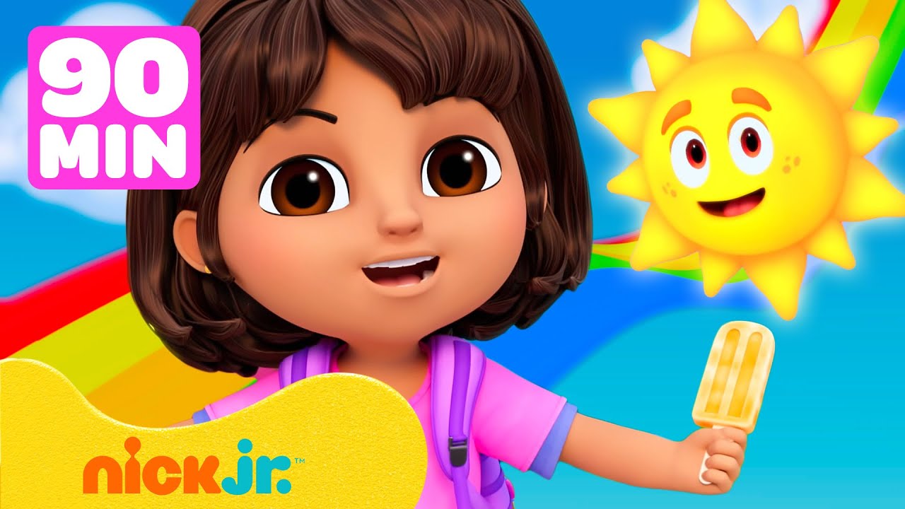 Dora | Dora hat 90 Minuten lang Spaß in der Sonne! | Nick Jr. Deutschland