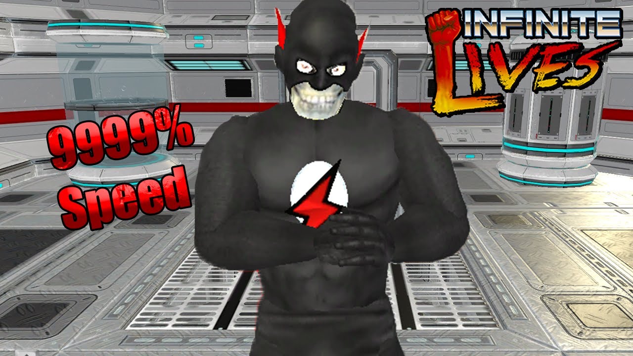 MAX SPEED BLACK FLASH IN INFINITE LIVES!