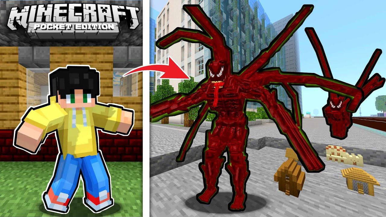 REALISTIC CARNAGE SINAGIP ANG SMALL VILLAGE sa UWU CITY sa Minecraft PE
