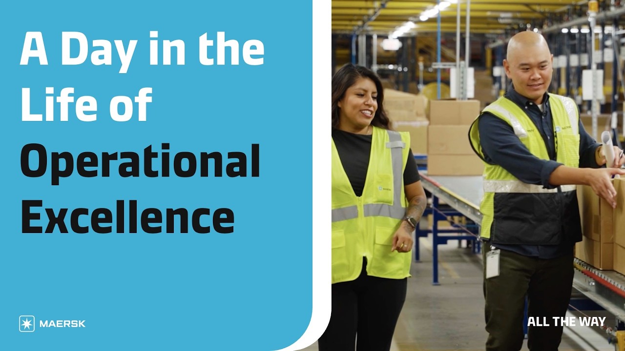 A Day in the Life of Operational Excellence, Maersk Contract Logistics