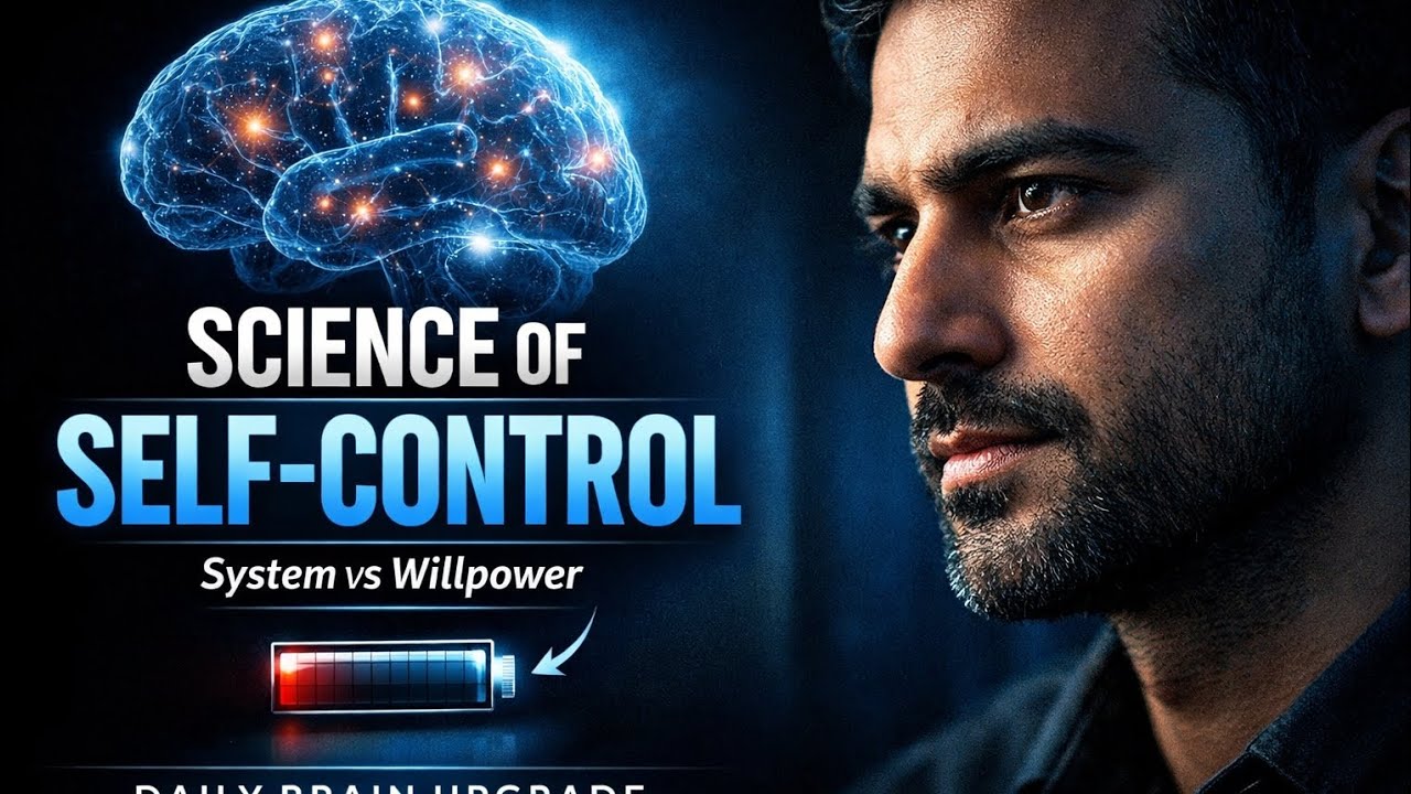 Why Self-Control Fails | The Science Behind Discipline|| Daily Brain Upgrade Episode 2 