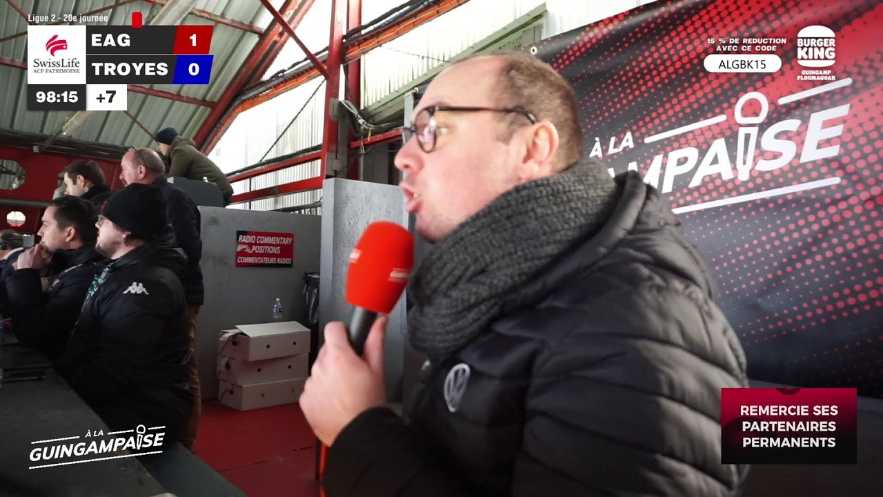 GUINGAMP - TROYES : LE DIRECT (L2-J20) #EAGESTAC