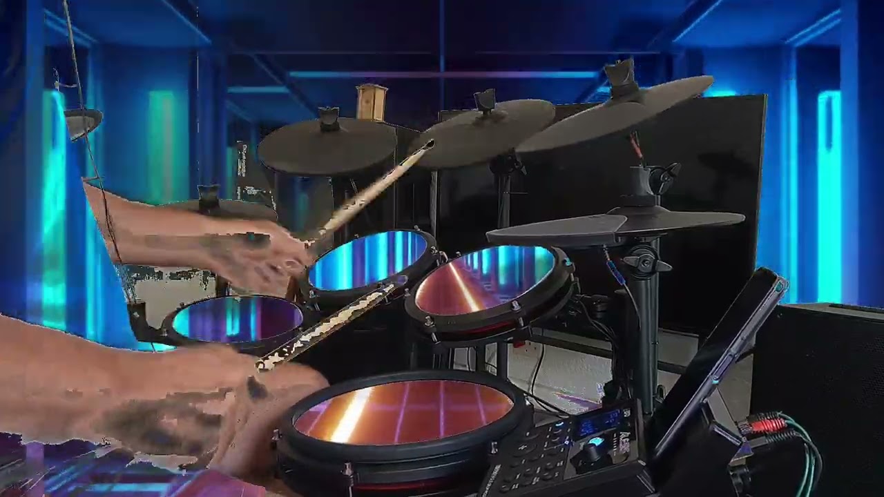 Roxette - Fading Like A Flower Drum Cover Alesis Nitro Max.