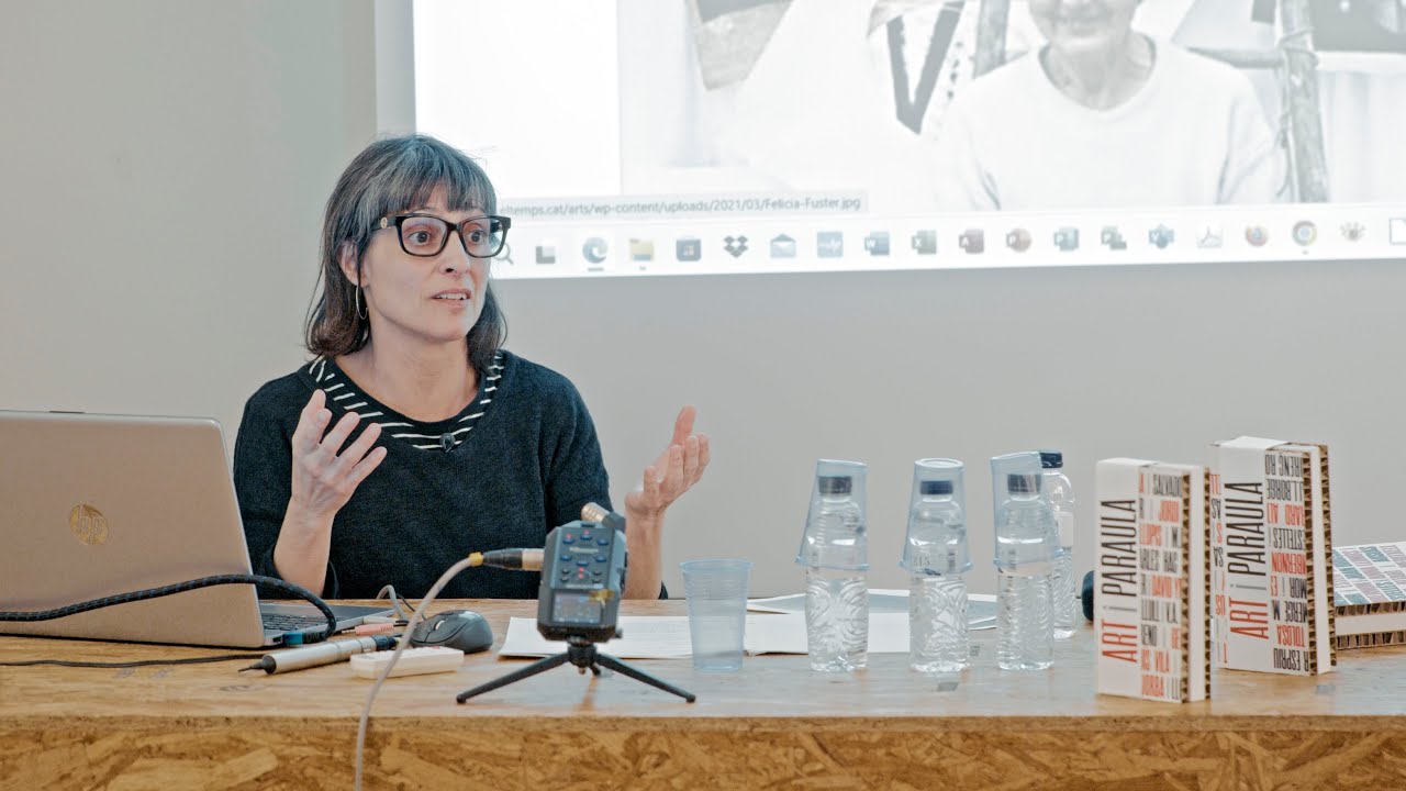 Ester Xargay i Felícia Fuster, el diàleg entre la imatge i la paraula Amb Logo