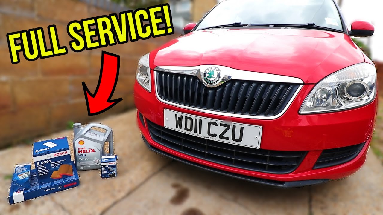 Сервис Skoda Fabia 1.2 TSI!