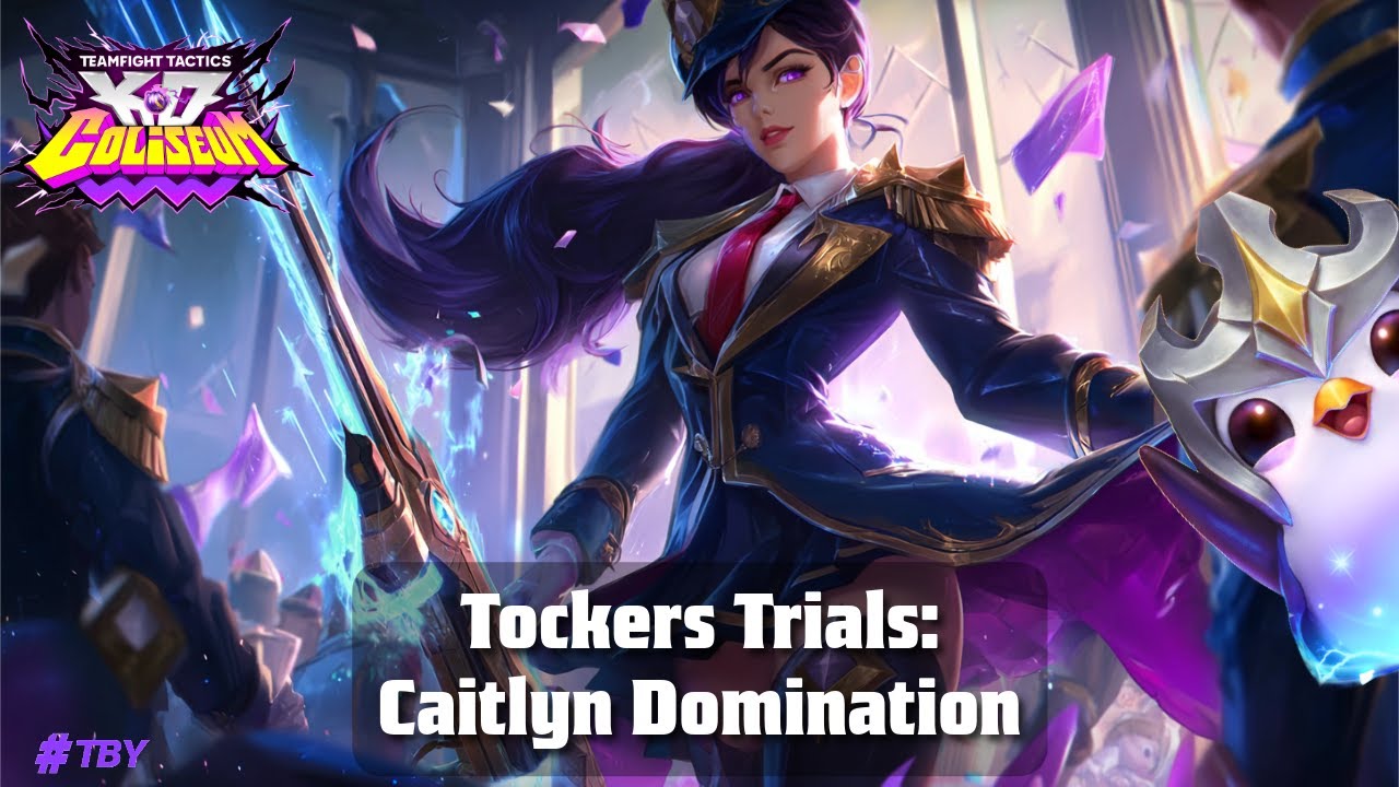 TFT Set 15 - TBY Sherl: Tocker's Trials - Caitlyn Snipes EVERYTHING!