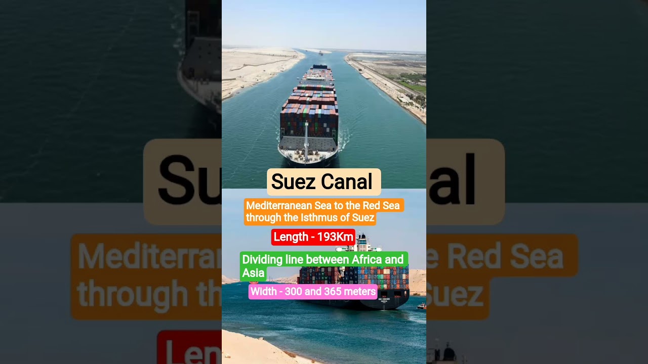 சூயஸ் கால்வாய் செய்திகள் | Suez canal news tamil #suezcanal #middleeast #intamil #news