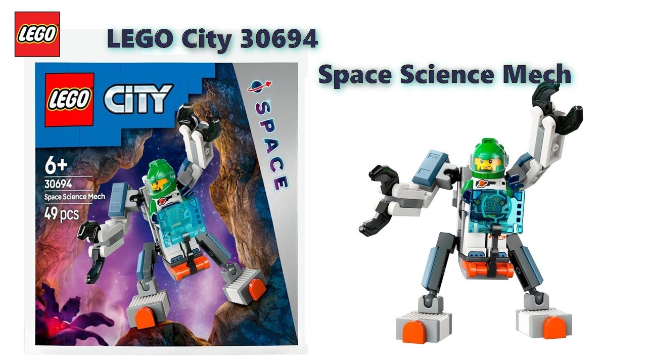 LEGO  30694 Space Science Mech.Speed Build.#legospeedbuild #Ninjago