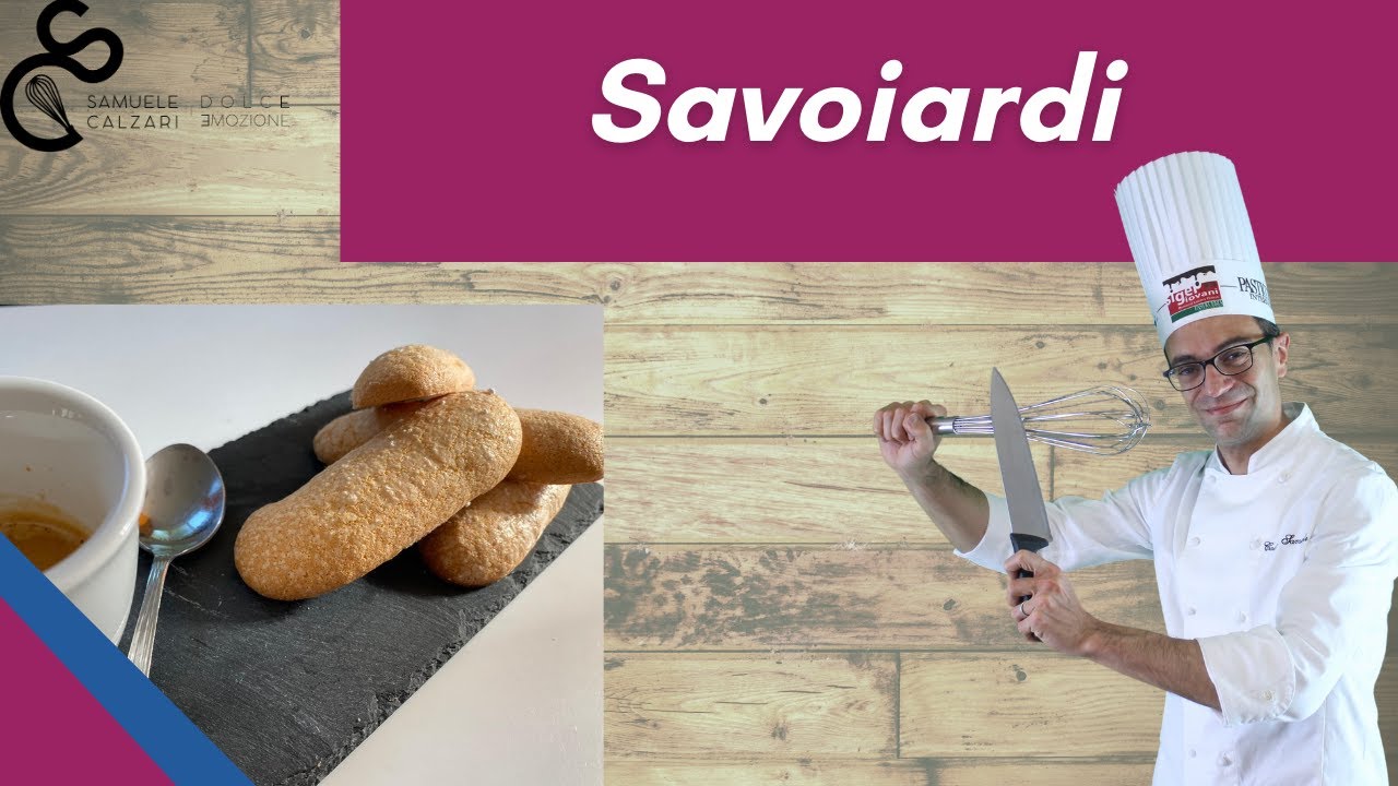 SAVOIRADI La ricetta tradizionale #savoiardi #samuelecalzari #pasticceria