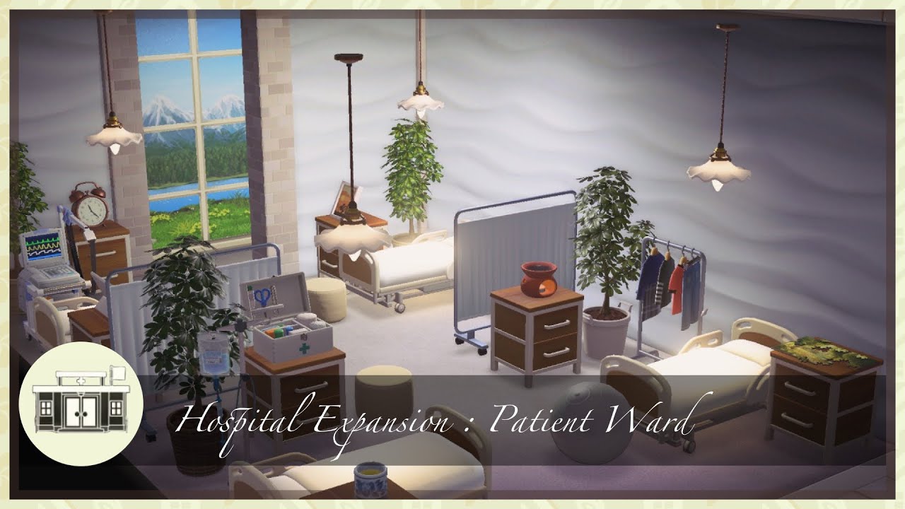 ACNH HHP | Hospital Expansion : Patient Ward | 병원 증축 : 병실 | 病院