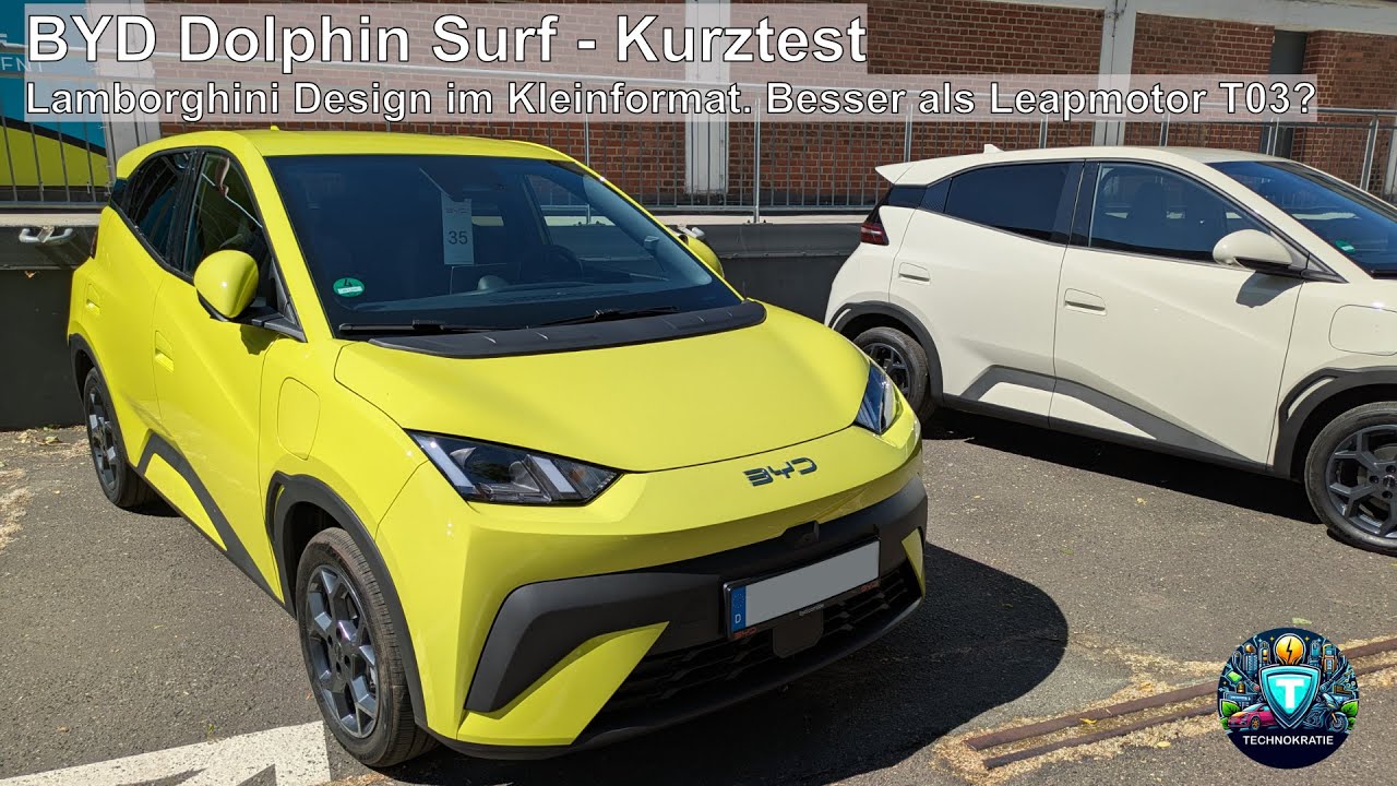 BYD Dolphin Surf - Kurztest. Lamborghini Design im Kleinformat!