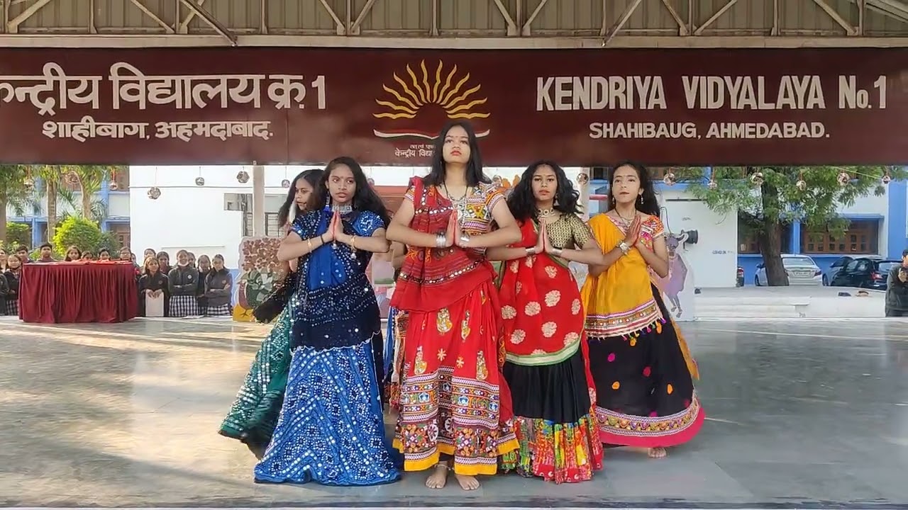 kvs foundation day group dance