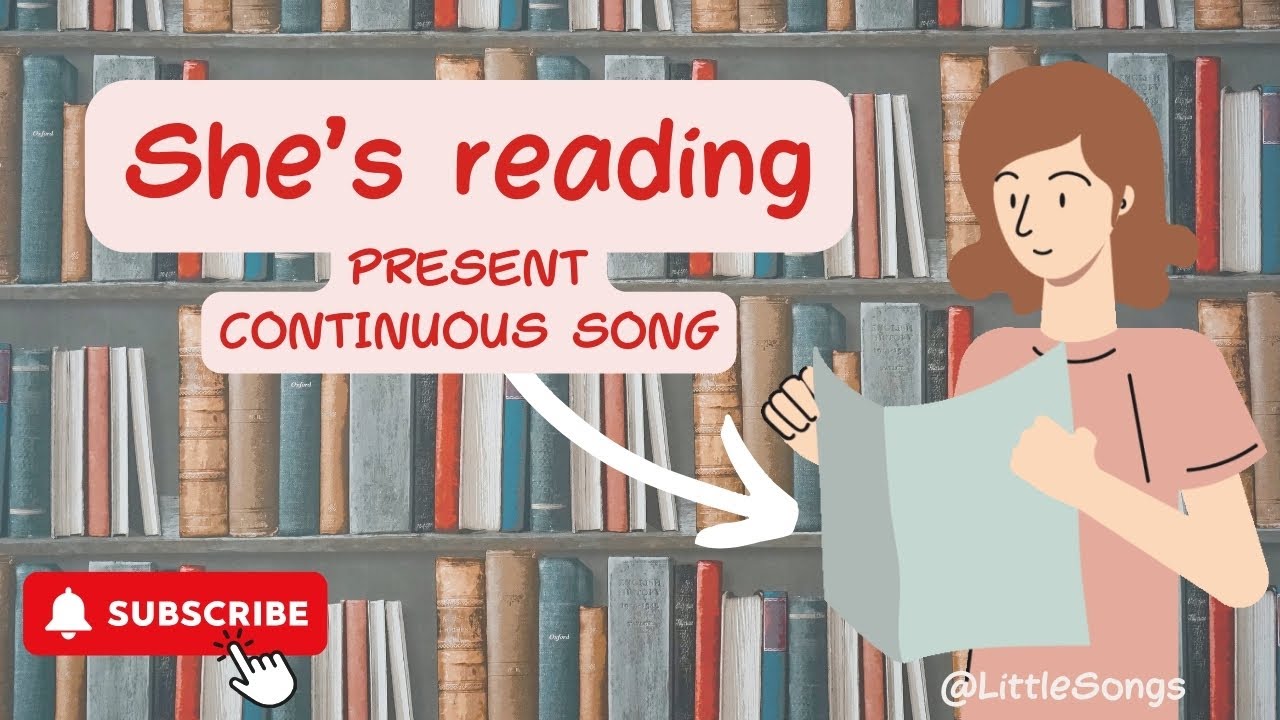 They're having FUN | Present Continuous Song