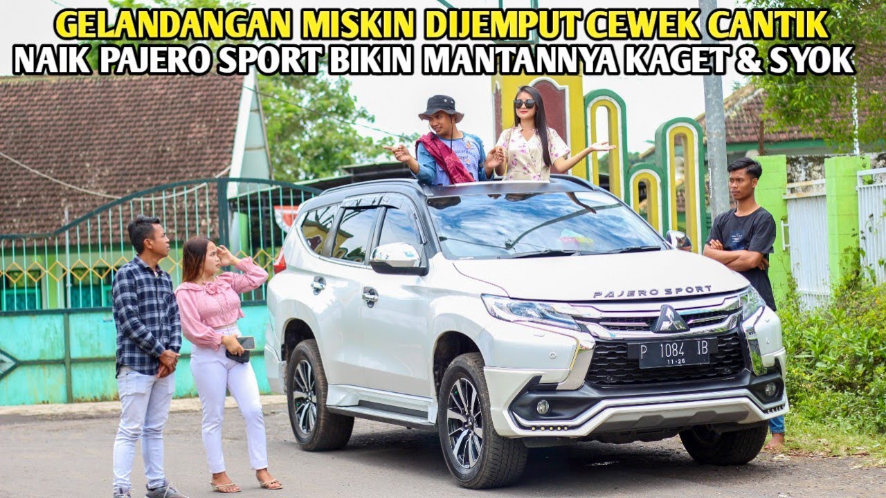 GELANDANGAN MISKIN DIJEMPUT CEWEK CANTIK NAIK PAJERO SPORT BIKIN MANTANNYA KAGET & SYOK BERAT !!