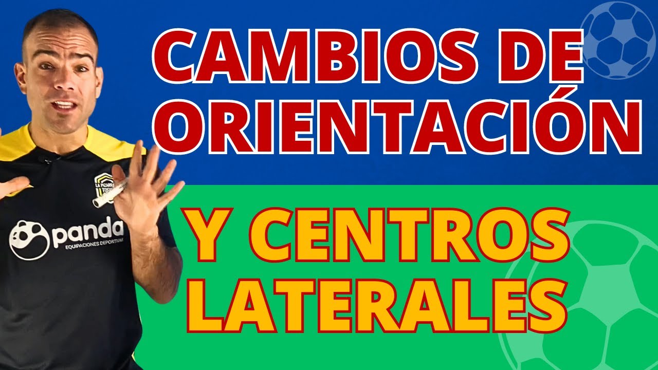 CAMBIOS de ORIENTACIÓN en fútbol👉🏻entrenamiento futbol base ATAQUES por BANDA⚽️Ataque y DEFENSA✅