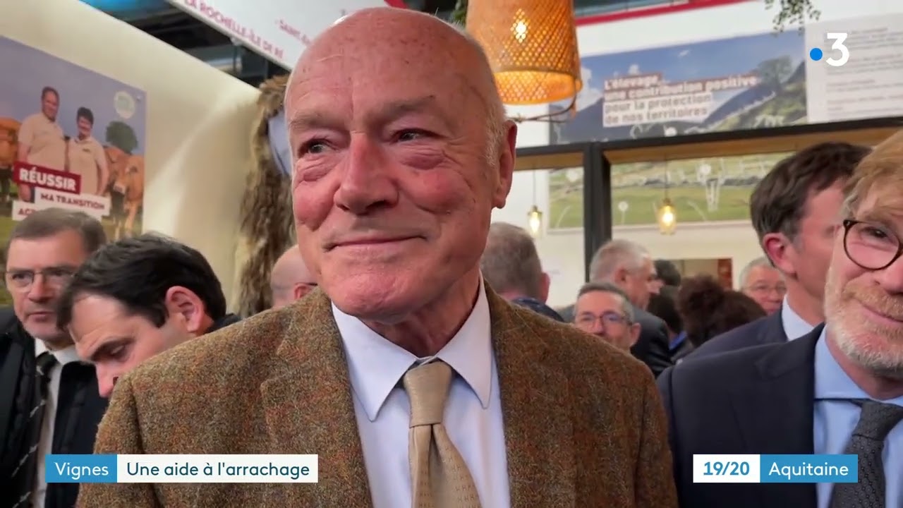 Les aides a l'arrachage de la vigne d&eacute;taill&eacute;es au salon de l'agriculture
