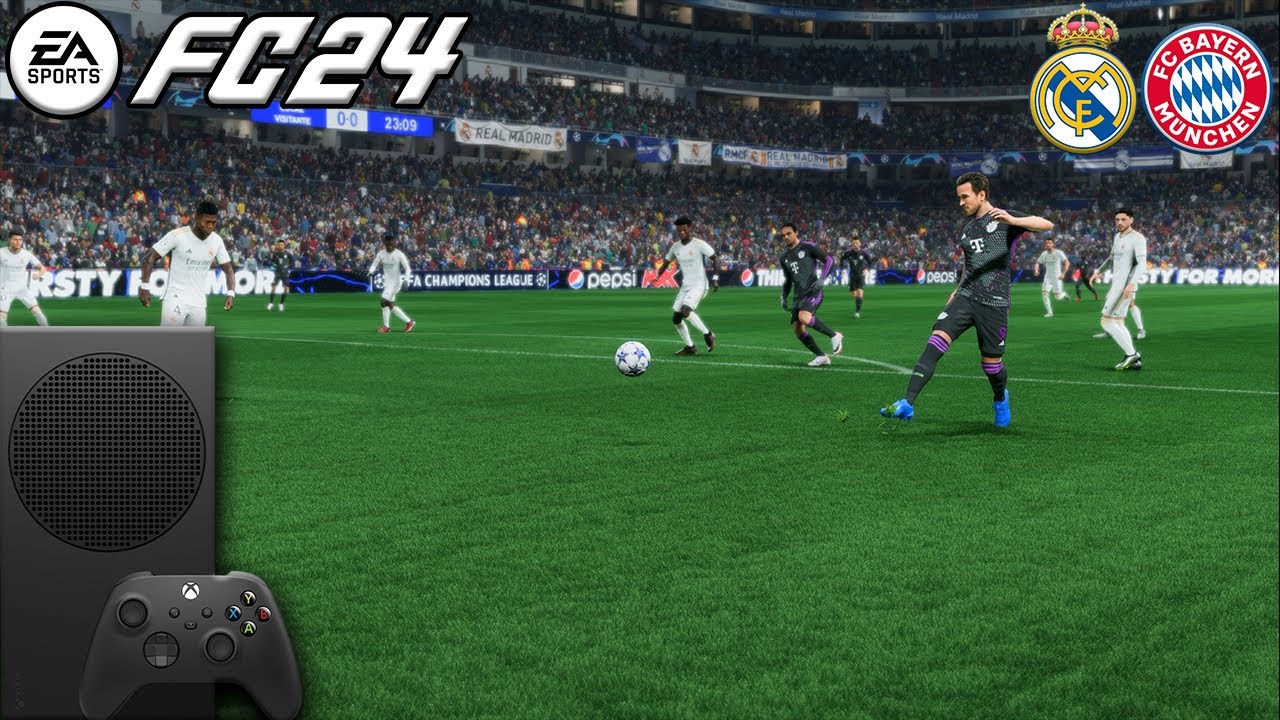 EA FC 24 | Реал Мадрид — Бавария Мюнхен | ЛЧ | Геймплей Xbox Series S