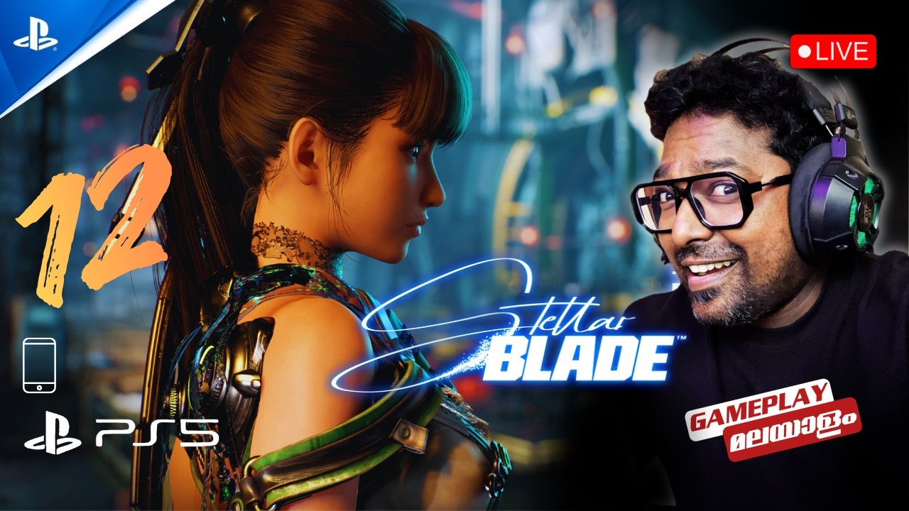🔴Stellar Blade - Live Gameplay | Part 12 | മലയാളം - Vertical | @viviansgaming24 | ROAD to 1k