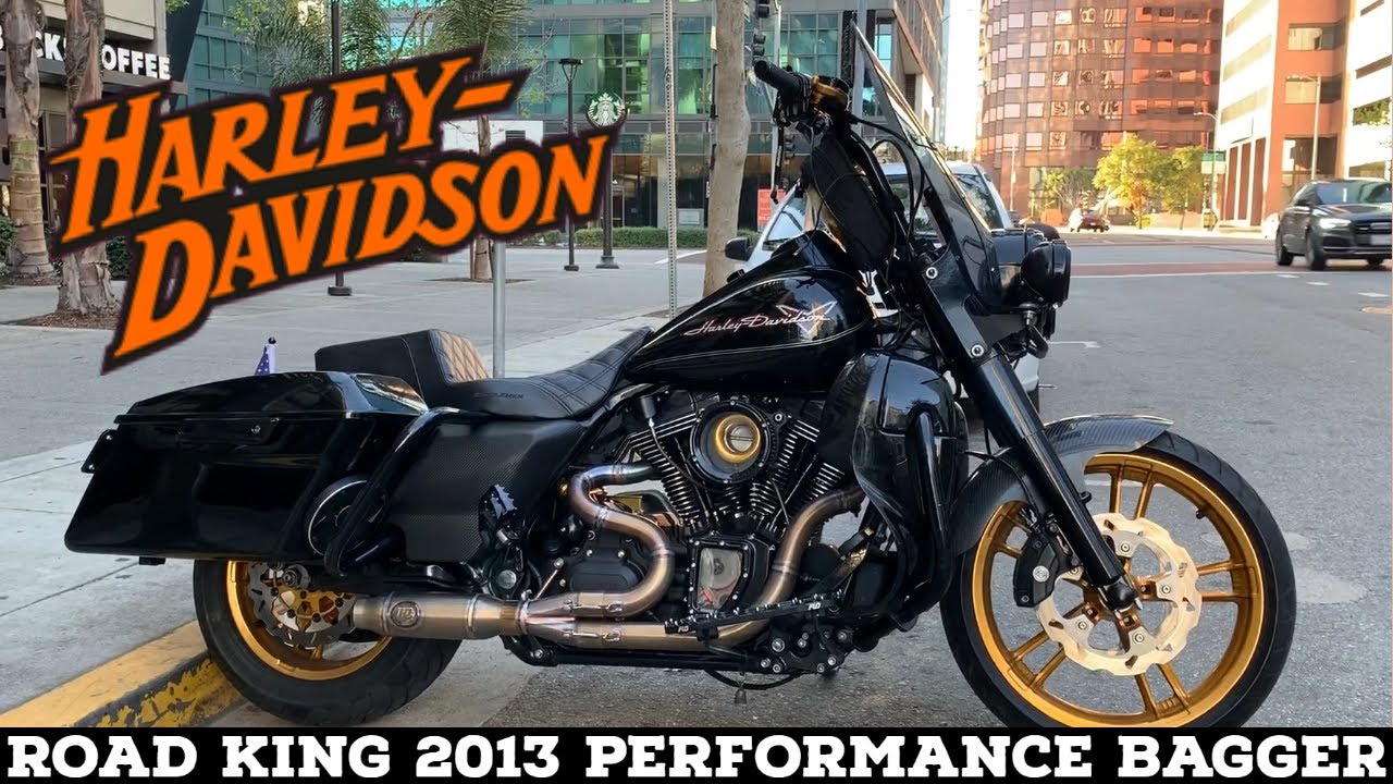 Road King Performance Bagger Horsepower Inc Exhaust Harley Davidson 2013 Carbon Fenders Hofmann
