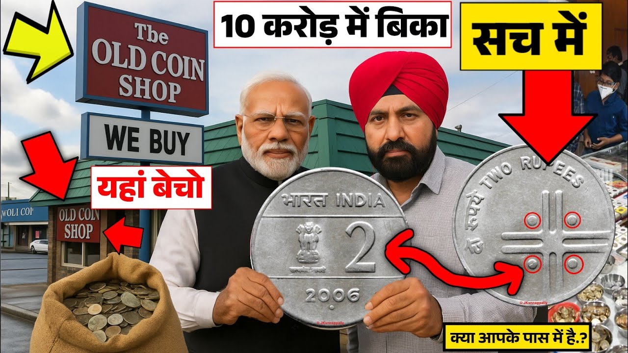 This Rare Indian Coin Surpassed Bitcoin in Value | Old Coin Sold for ₹10 Crore!