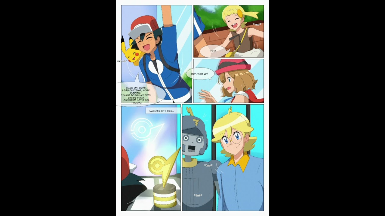 Pokemon xy #Comic #Amurshipper  part 1