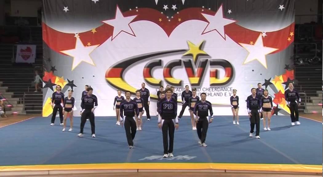 RMWest2015 - Purple Diamonds - Senior Coed Cheer Level 6