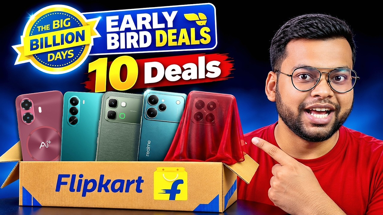Flipkart Big Billion Days Sale Early Bird Deals🔥🔥 Best Phone under 15000, 20000 & 30000 in BBD Sale