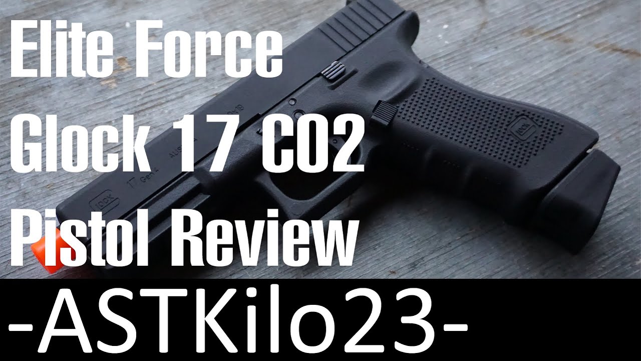 Обзор страйкбольного пистолета Elite Force Glock 17 CO2