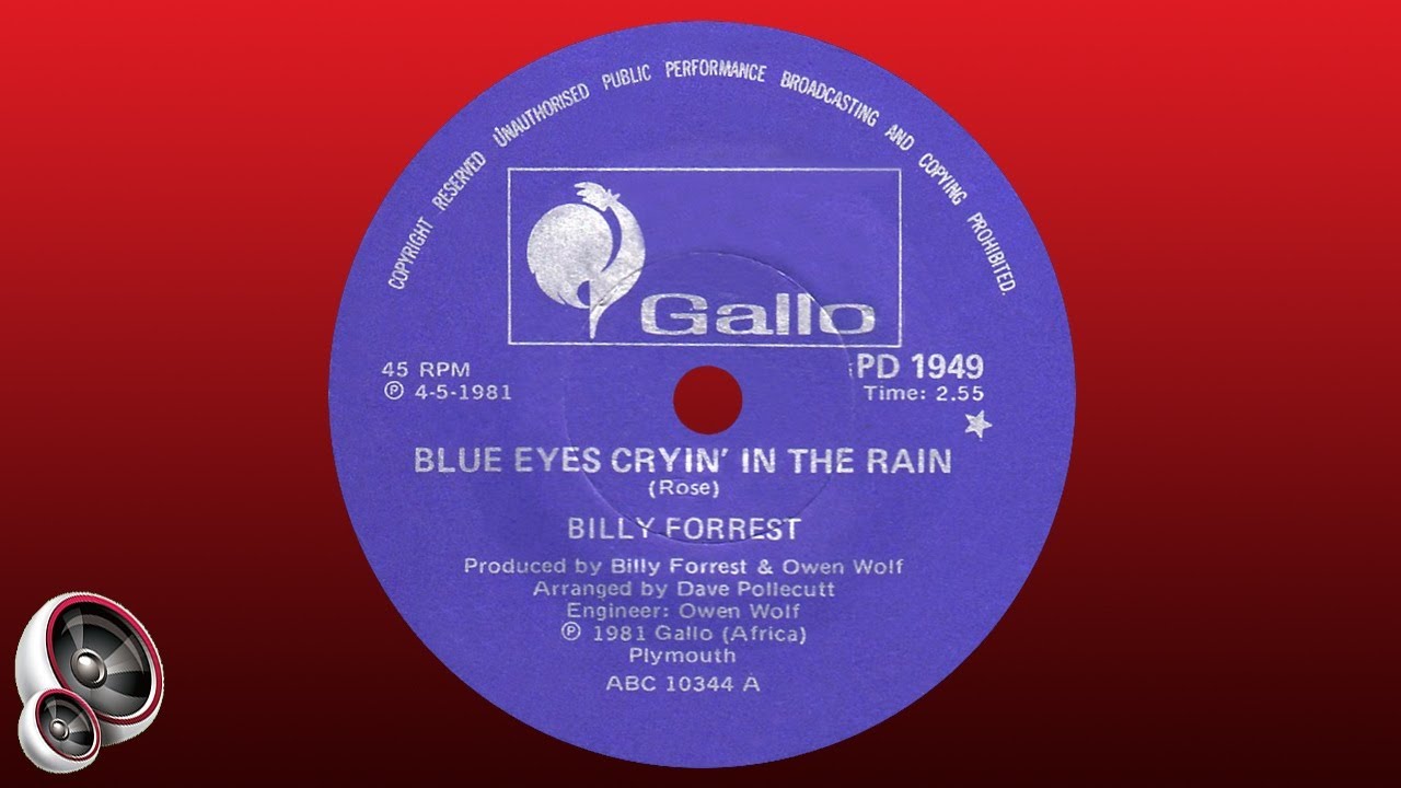 Billy Forrest - Blue eyes crying in the rain