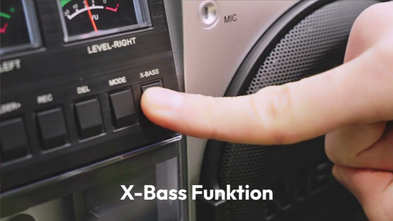 MEDION LIFE P66538 80&lsquo; Retro-Boombox