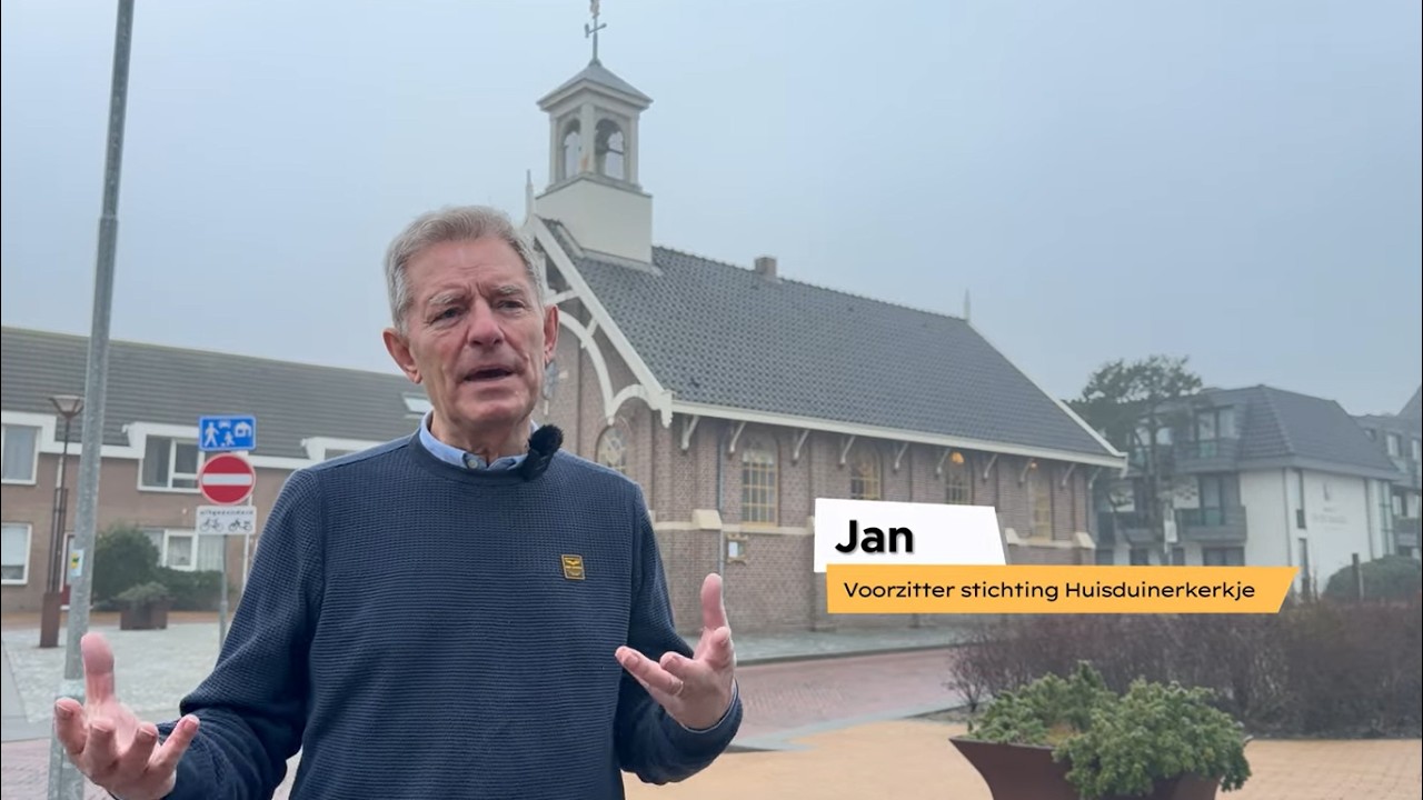 Jan - Vrijwilliger Huisduinerkerkje | Zee aan Cultuur