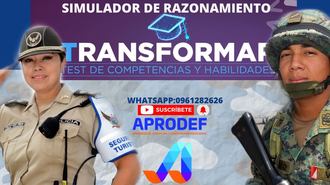 SIMULADOR DE RAZONAMIENTO Y APTITUDES: Para exámenes psicológicos y transformar