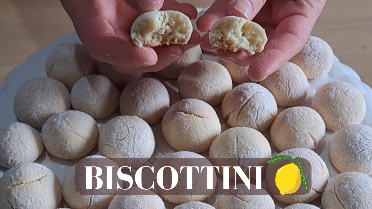 BISCOTTI MORBIDI AL LIMONE senza burro