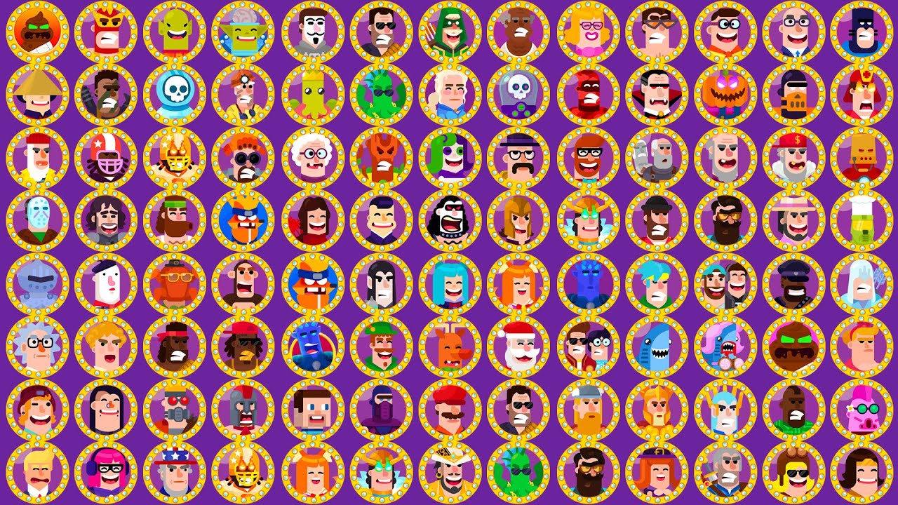 Bowmasters All 74 Characters Gameplay Update v5.0.23