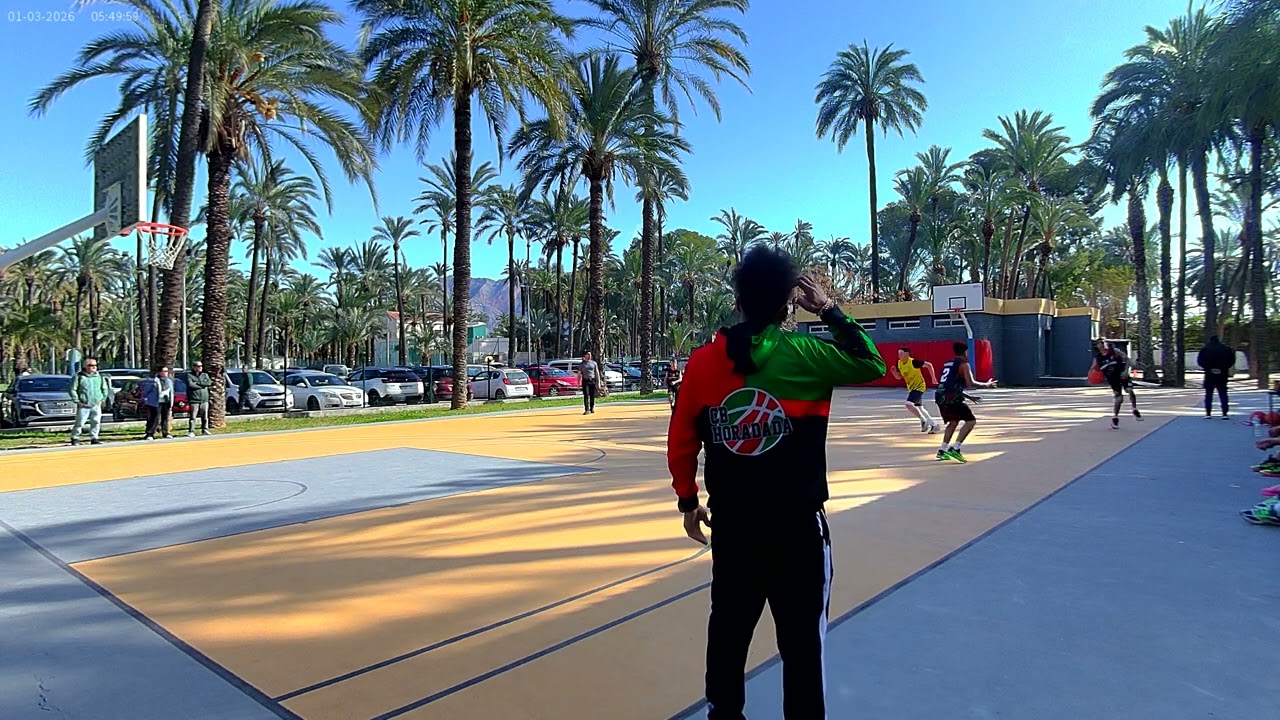 EDM Orihuela Amarillo VS CB Horadada Negro
