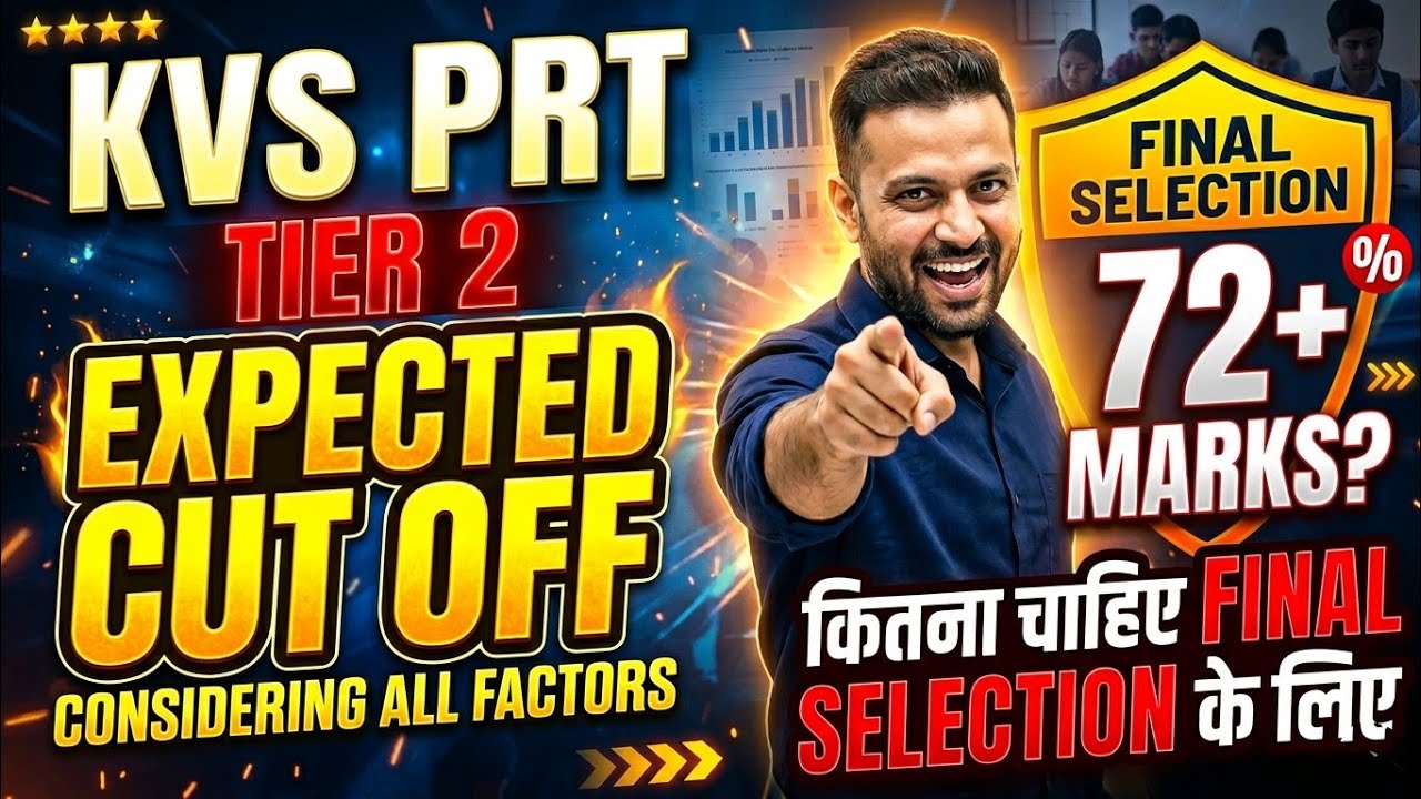 KVS PRT TIER 2 Expected Cut Off 🚀|| Cut Off Low?🤔|| Category wise detailed analysis 