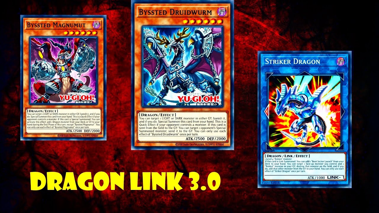 Bystial  (YGOPRO)Dragon Link Byssted  DECK,Byssted Magnumut