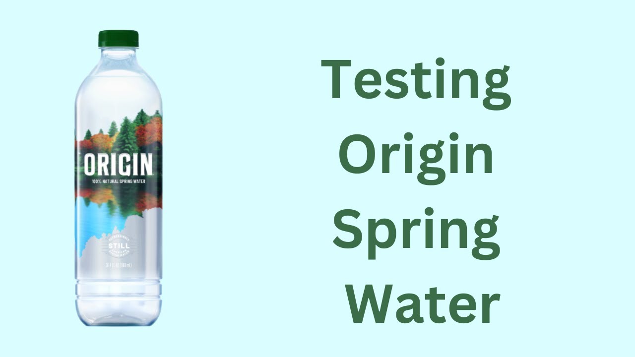 Origin Spring Water #Water test - pH and TDS